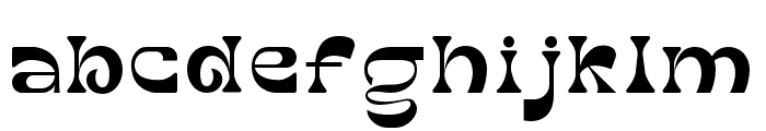 Broto-Regular Font LOWERCASE