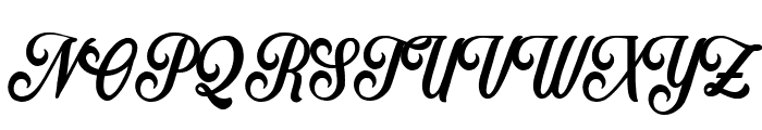 Broughton Font UPPERCASE