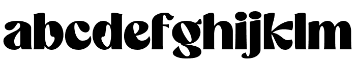 Broukha Font LOWERCASE