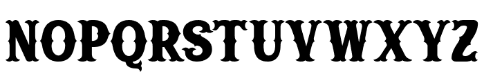 Brouky Rospel Font LOWERCASE