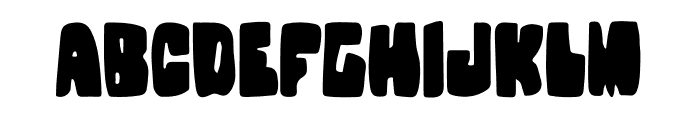 Brovish Font UPPERCASE