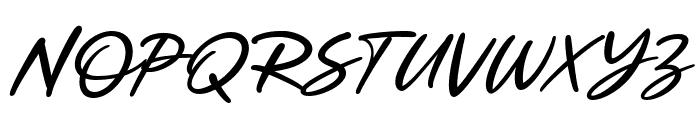 Browellay Synthya Regular Font UPPERCASE