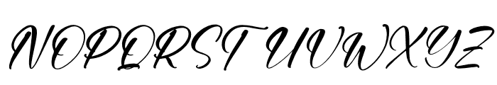 Browlyne Italic Font UPPERCASE