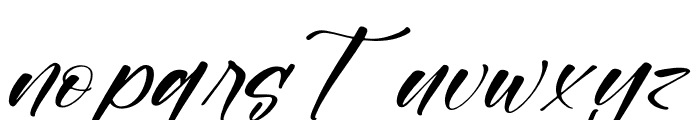 Browlyne Italic Font LOWERCASE
