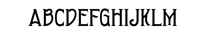 BrownChunkers-Regular Font LOWERCASE