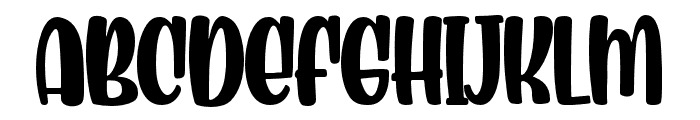 BrownDoggie-Regular Font UPPERCASE