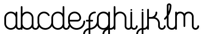 Brownice Font LOWERCASE