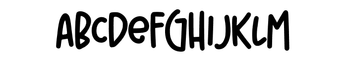 Brownist Font LOWERCASE