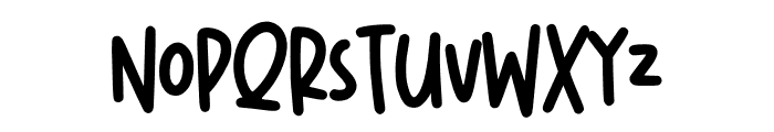 Brownist Font LOWERCASE