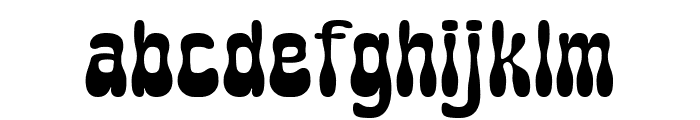Browny Groove Font LOWERCASE