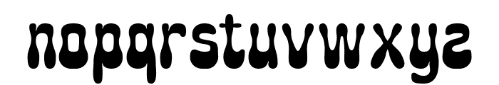 Browny Groove Font LOWERCASE