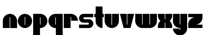 Broxy Font LOWERCASE