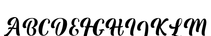 Broyther Font UPPERCASE