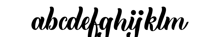 Broyther Font LOWERCASE