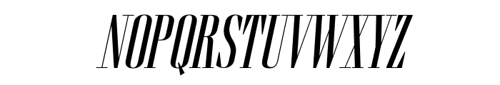 Brozeri Slanted Bold Font UPPERCASE