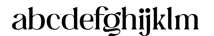 Brugenfield Font LOWERCASE