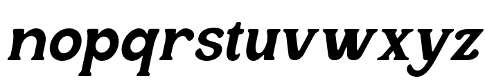 Bruleni Italic Font LOWERCASE