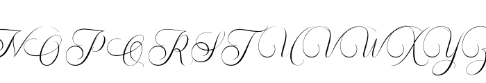 Brulletta-Regular Font UPPERCASE