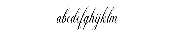 Brulletta-Regular Font LOWERCASE
