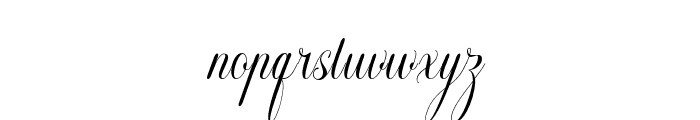 Brulletta-Regular Font LOWERCASE