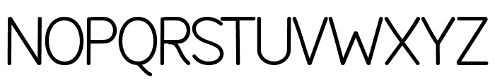 Brunettshi Font UPPERCASE