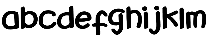 Brunkys Font LOWERCASE