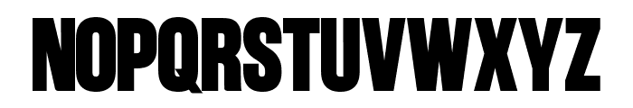 Brunson Font UPPERCASE