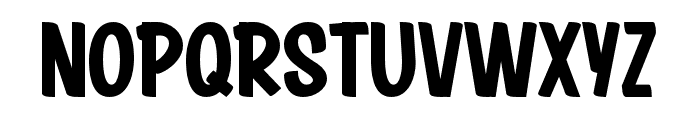 BruschCasual-Medium Font UPPERCASE