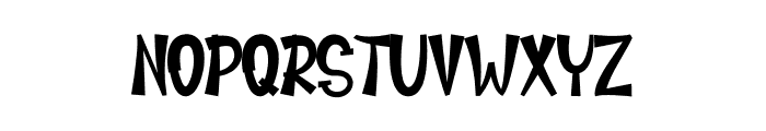 Brush Lord Font LOWERCASE