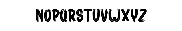 Brush Witch Font LOWERCASE