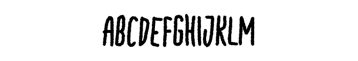 Brushcon Font UPPERCASE