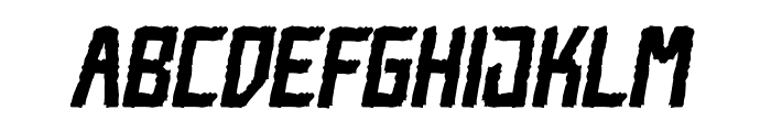 Brushle Rusher Font LOWERCASE