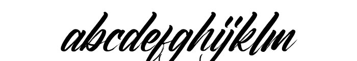 Brushtime Logotype Italic Font LOWERCASE