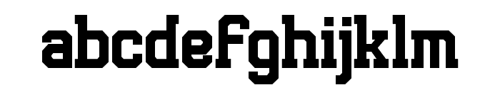 Brusko-Regular Font LOWERCASE