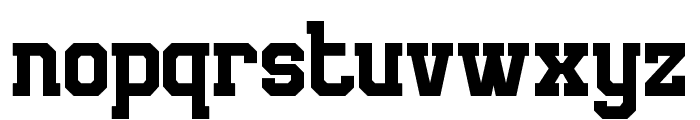 Brusko-Regular Font LOWERCASE