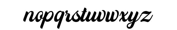 BrusleyScript-Regular Font LOWERCASE