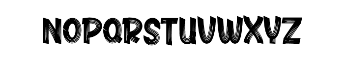 Brust Simple Font UPPERCASE
