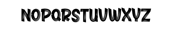 Brust Simple Font LOWERCASE