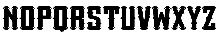 Brutal Hunter Font UPPERCASE