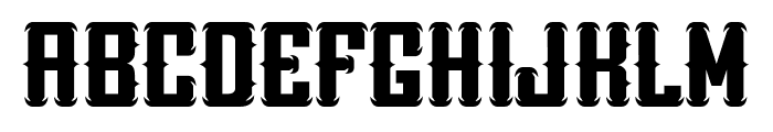 Brutal Hunter Font LOWERCASE