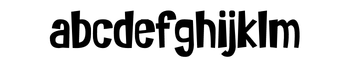 Bruteforce Font LOWERCASE