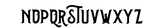 Brutus-Type Font LOWERCASE