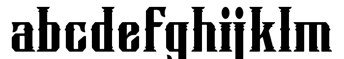 BsakojaCurvy-Regular Font LOWERCASE