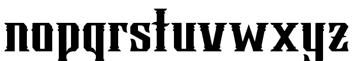 BsakojaCurvy-Regular Font LOWERCASE