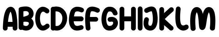 Bualons Regular Font LOWERCASE