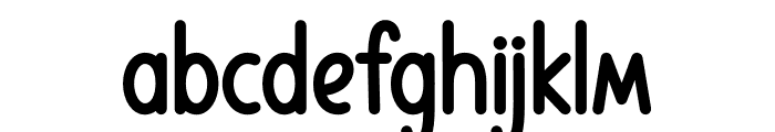 Bubble Bats Font LOWERCASE