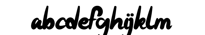 Bubble Bee Font LOWERCASE
