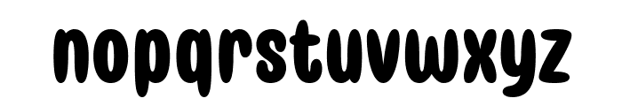 Bubble Bestie Font LOWERCASE