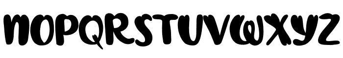 Bubble Boo Font UPPERCASE