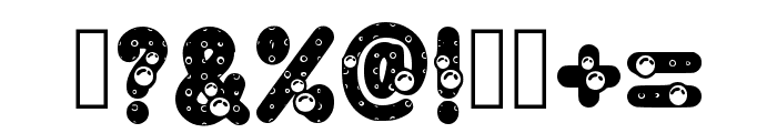 Bubble Charm Regular Font OTHER CHARS